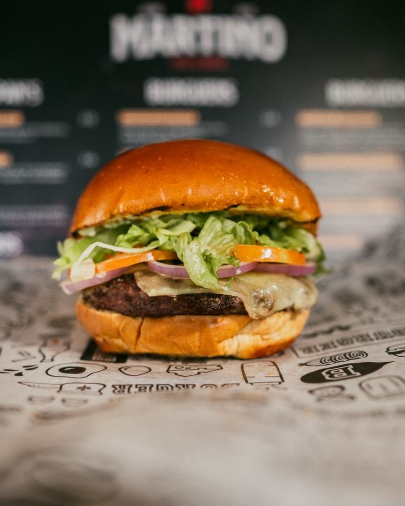 Salada Burguer do Martino Fogo & Brasa
