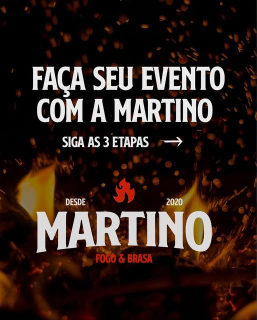 Post Faça seu evento com o Martino