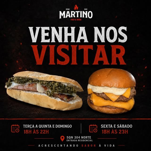 Post Venha nos visitar na SQN 304